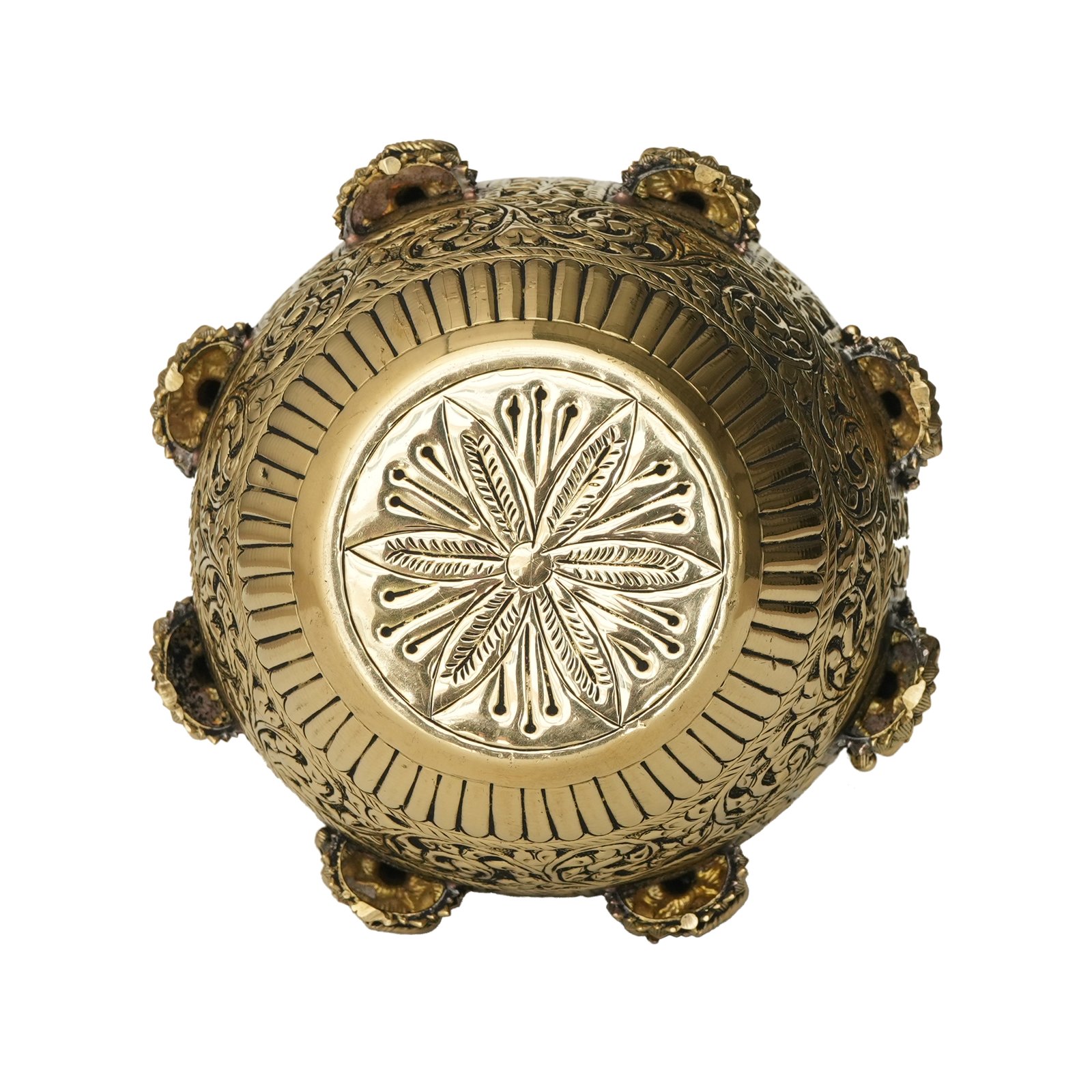 Brass lakshmi Pot 7.5 Inch KBH09982 Brass lakshmi Pot 7.5 Inch KBH09982