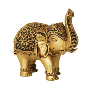 Brass Elephant 2.7 Inch KBH09983