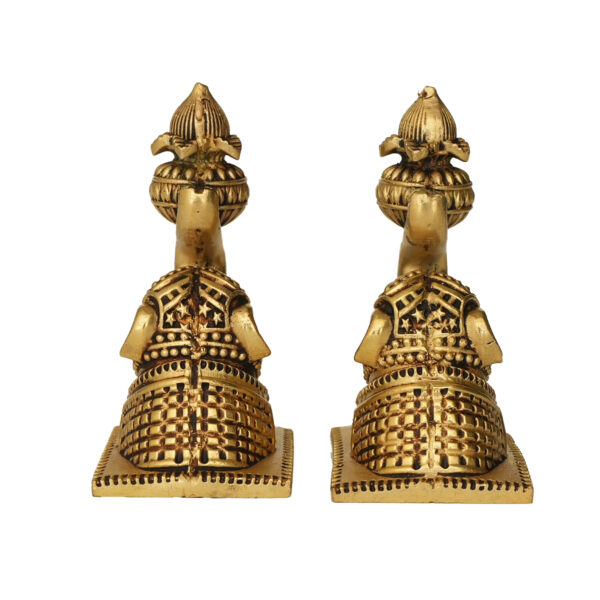 Brass Elephant Set Of 2 3 Inch KBH09984