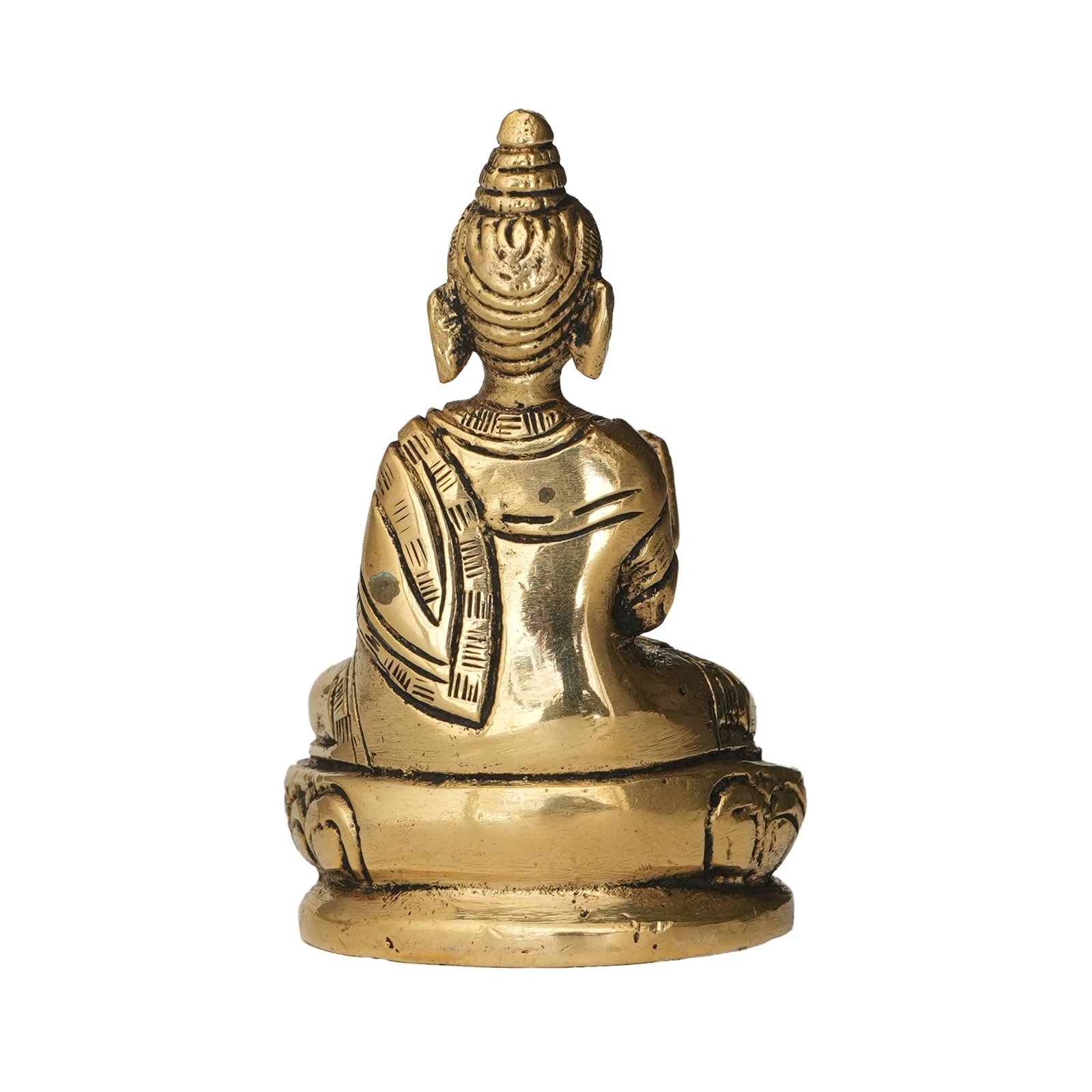 Brass Budhha 3 Inch KBH09998 Brass Budhha 3 Inch KBH09998