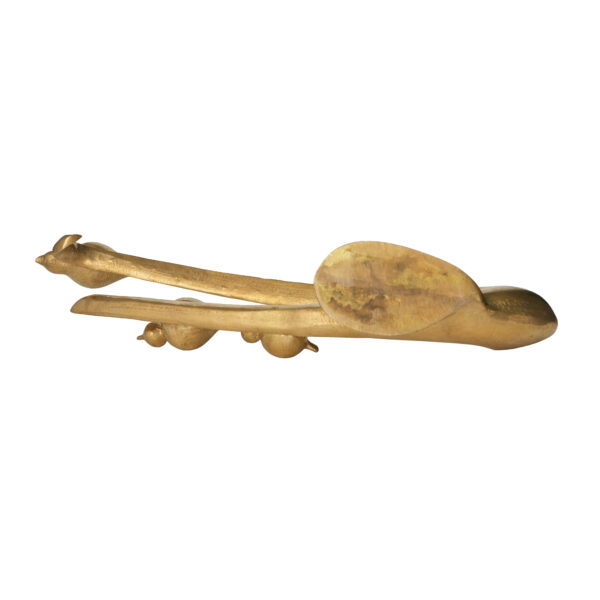 Brass Decorative Birds Design Modern Art Statue 11 Inch KBH10007