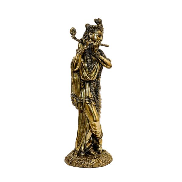 Brass Krishna 9.8 Inch KBH10310