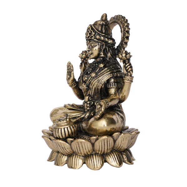 Brass Lakshmi 3.8 Inch KBH09697