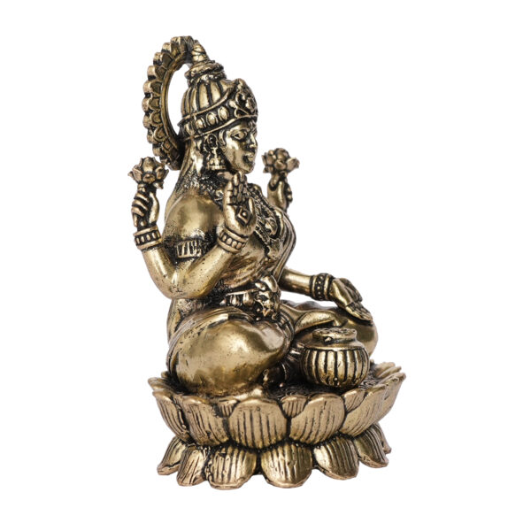 Brass Lakshmi 3.4 Inch KBH09699