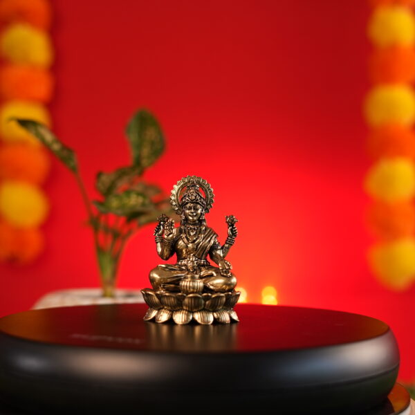 Brass Lakshmi 3.4 Inch KBH09699