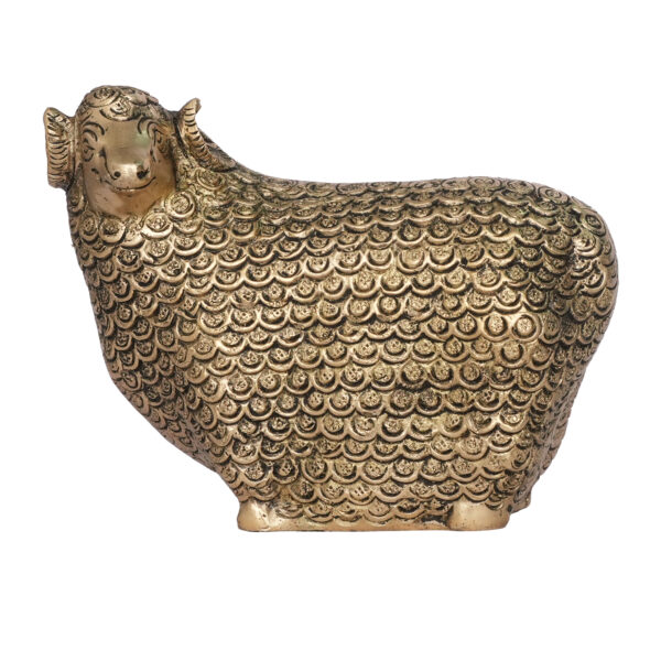 Brass Sheep 4.5 Inch KBH09703