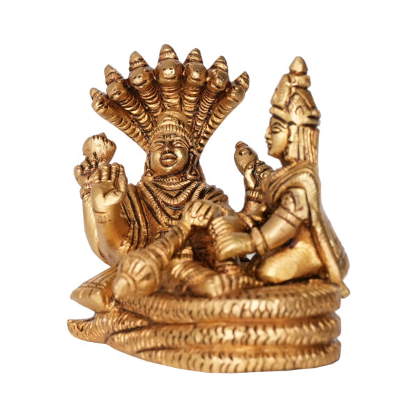 Brass Vishnu Laxmi 2.5 Inch KBH09834