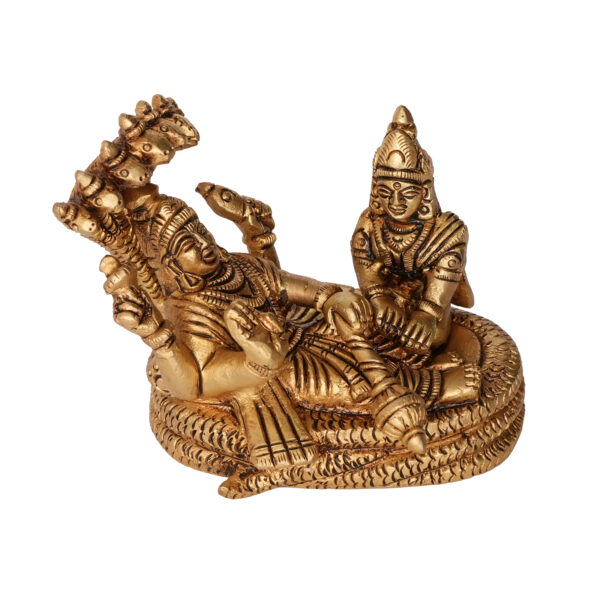 Brass Vishnu Laxmi 2.5 Inch KBH09834