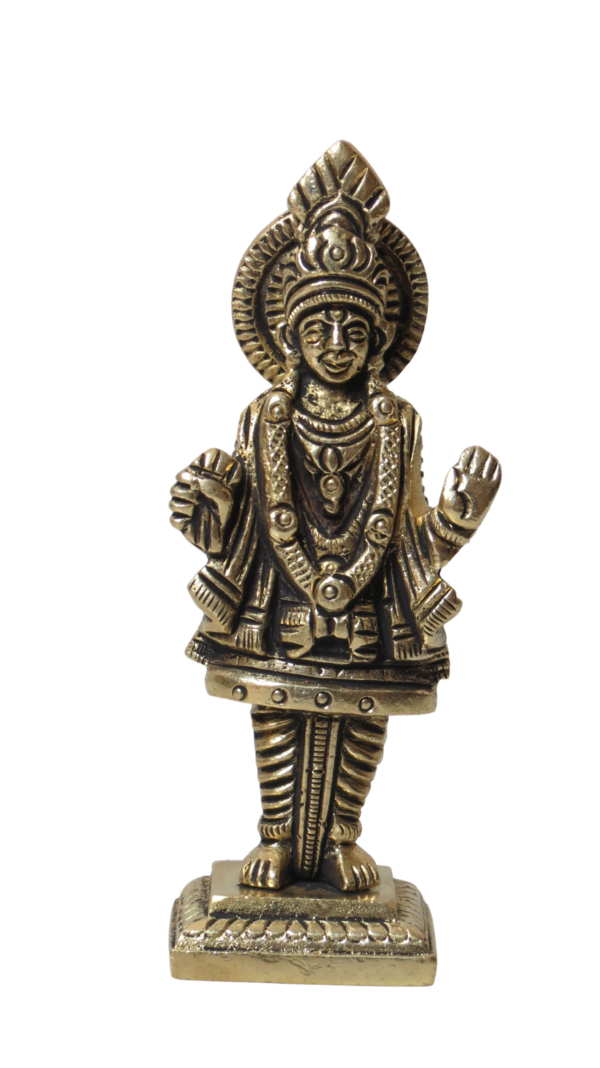 Brass Swaminarayana 3.8 Inch KBH08833