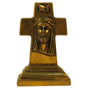 Brass Cross 4.2 Inch KBH09192