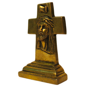 Brass Cross 4.2 Inch KBH09192