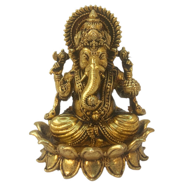 Brass GANESHA 1.8 Inch KBH09237