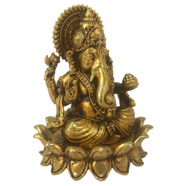 Brass GANESHA 1.8 Inch KBH09237