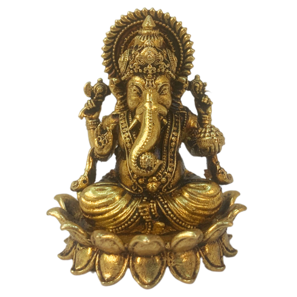 Brass GANESHA 1.8 Inch KBH09237