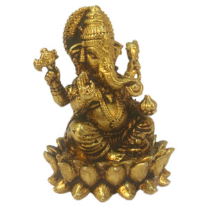 Brass Ganesha 1.3 Inch KBH09246