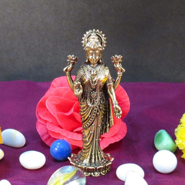 Brass Lakshmi 6.9 Inch KBH09257