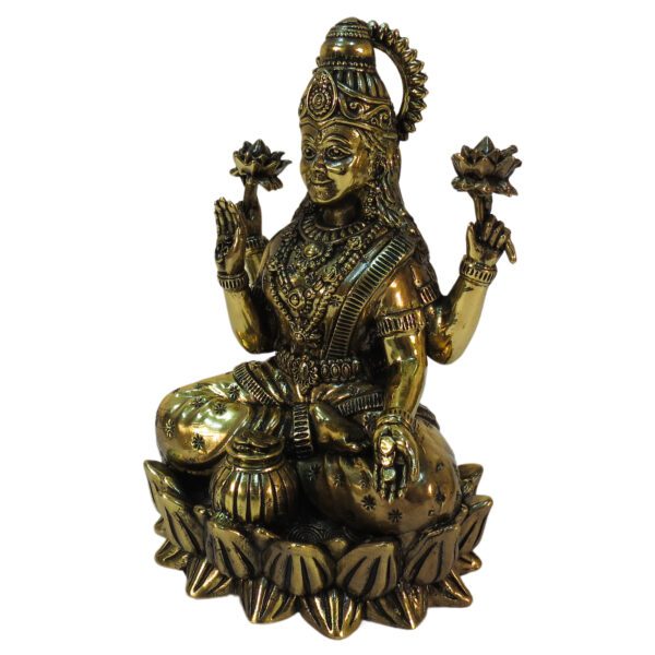 Brass Lakshmi 5.75 Inch KBH09295