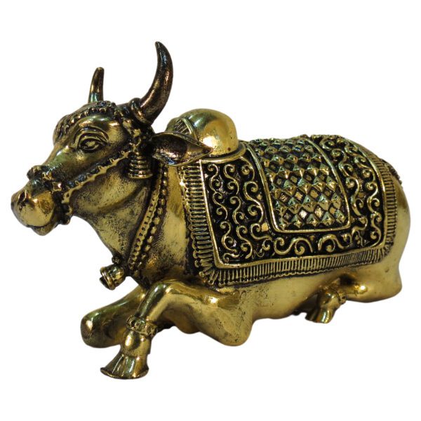 Brass Nandi 2.5 Inch KBH09301