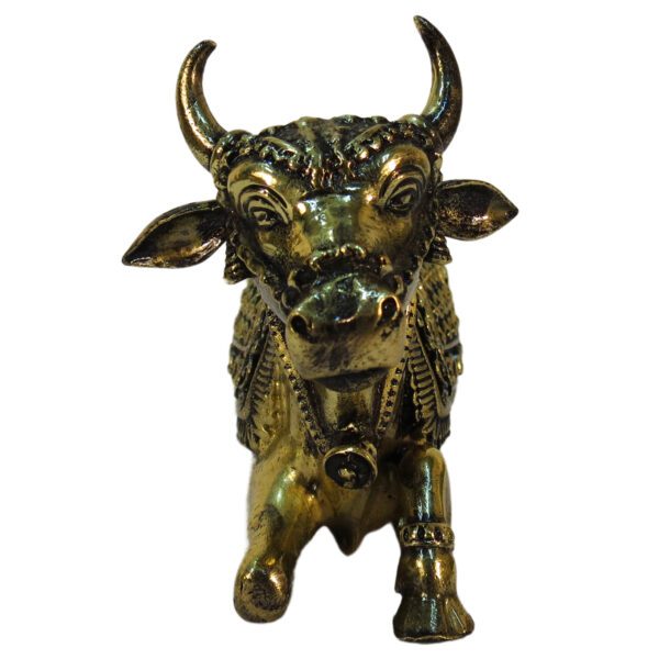 Brass Nandi 2.5 Inch KBH09301