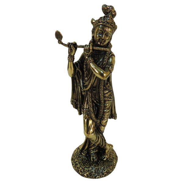 Brass Krishna 6 Inch KBH09306