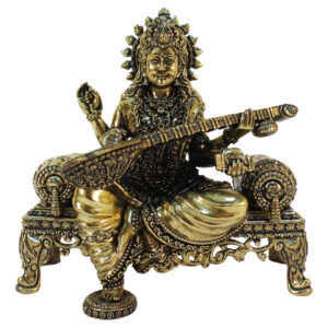 Brass Sofa Saraswati 5.5 Inch KBH09308