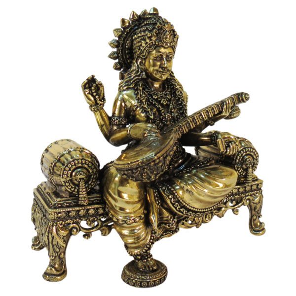 Brass Sofa Saraswati 5.5 Inch KBH09308