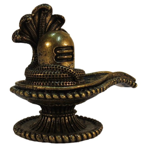 Brass Shivling 2.1 Inch KBH09326