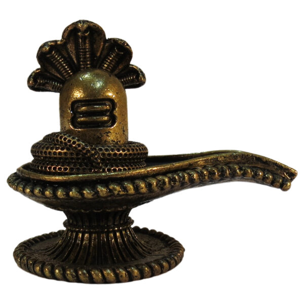 Brass Shivling 2.1 Inch KBH09326