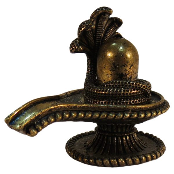 Brass Shivling 2.1 Inch KBH09326