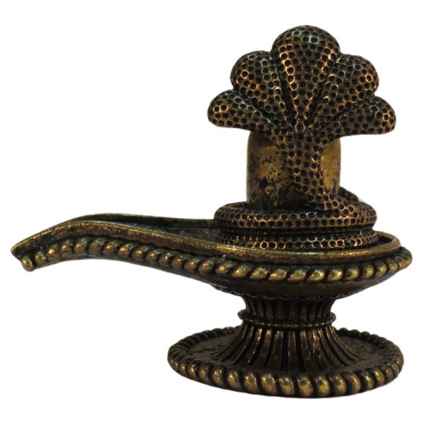 Brass Shivling 2.1 Inch KBH09326