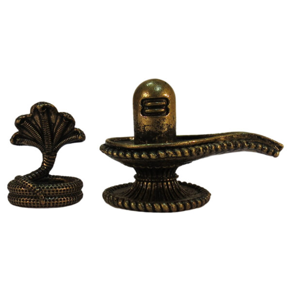 Brass Shivling 2.1 Inch KBH09326