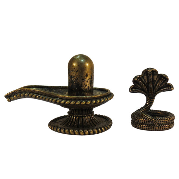 Brass Shivling 2.1 Inch KBH09326