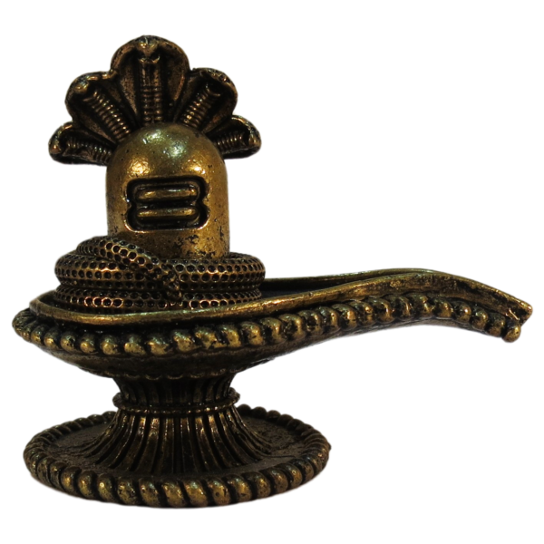 Brass Shivling 2.1 Inch KBH09326