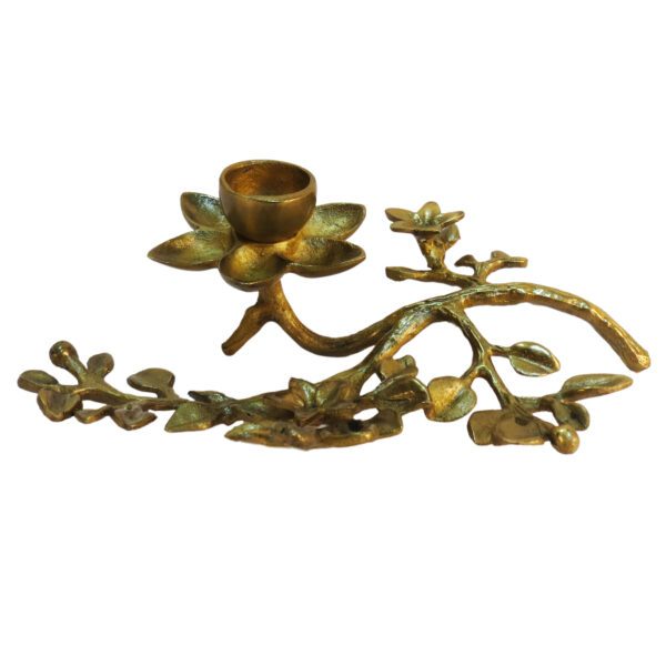 Brass Candle Holder 2.4 Inch KBH09364