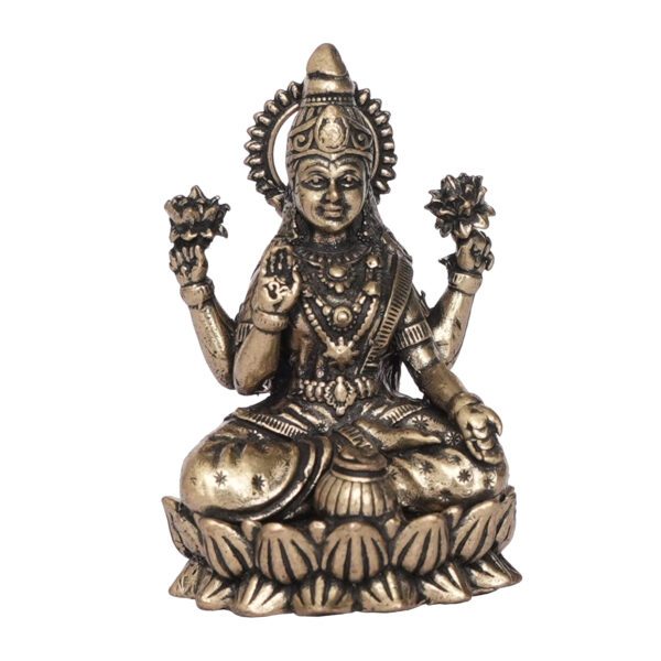 Brass Lakshmi 2 Inch KBH09557