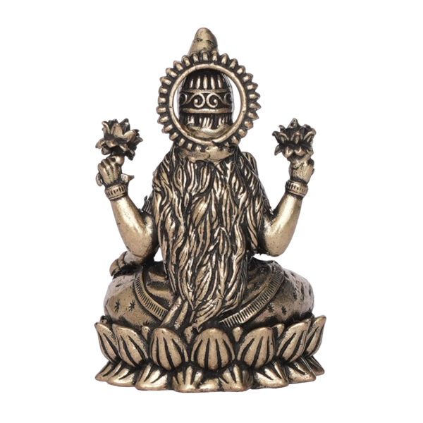 Brass Lakshmi 2 Inch KBH09557