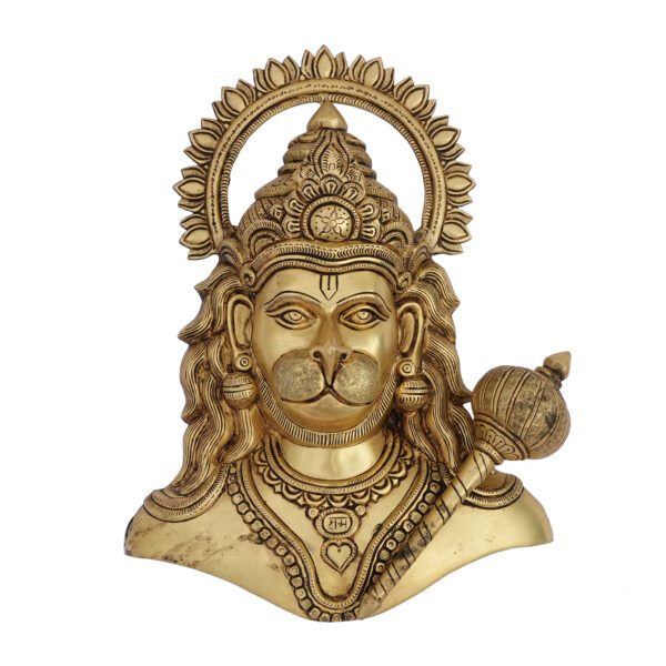 Brass Hanuman 13.5 Inch KBH09585