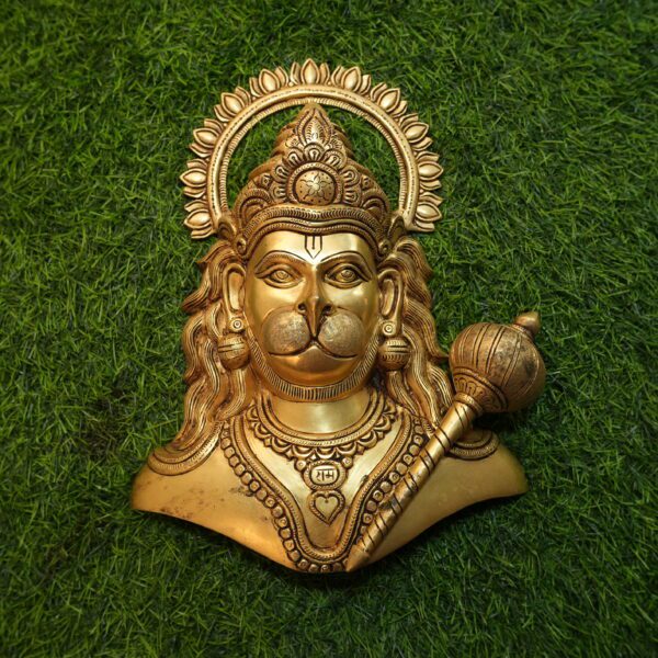 Brass Hanuman 13.5 Inch KBH09585