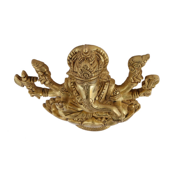 Brass Ganesha Wall Hanging 12 Inch BH09589