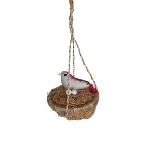 weed grass BIRDS with NEST 7 Inch KBH10102