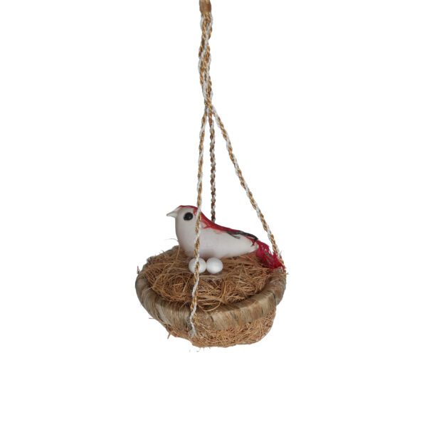 weed grass BIRDS with NEST 7 Inch KBH10102