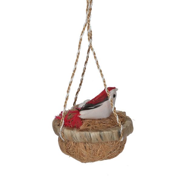 weed grass BIRDS with NEST 7 Inch KBH10102