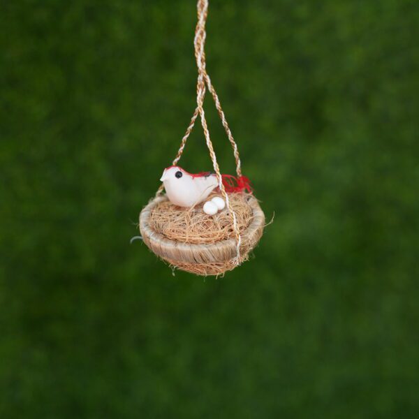 weed grass BIRDS with NEST 7 Inch KBH10102