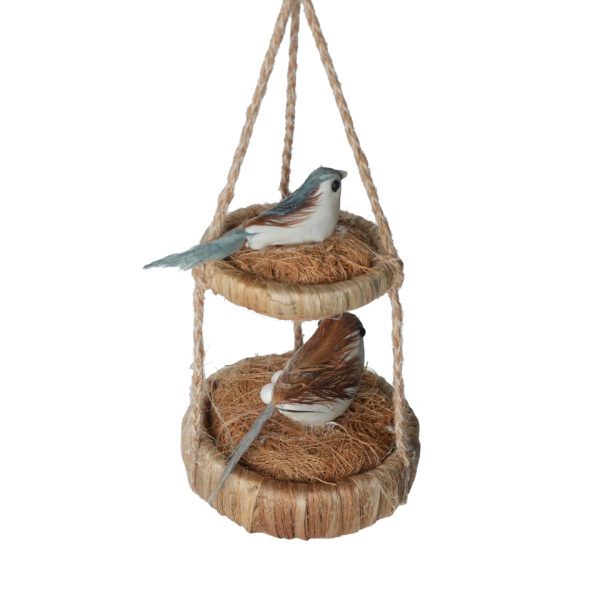 weed grass BIRDS with NEST 9.5 Inch KBH10105