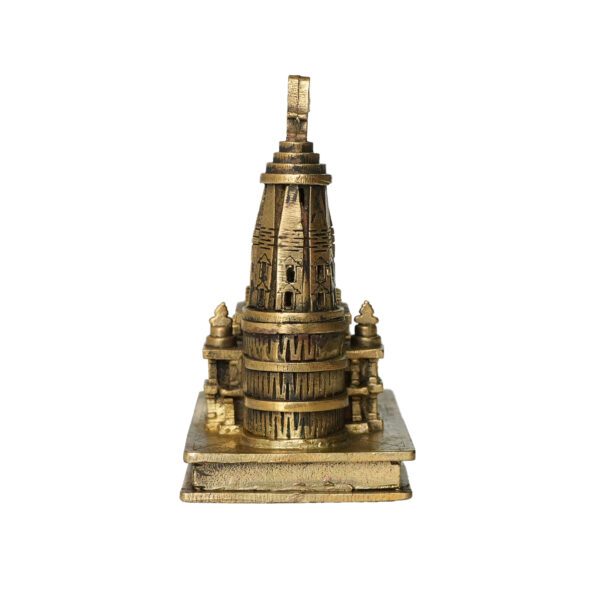 Brass Ram Mandir 4 Inch KBH10172