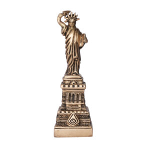 Brass Statue of Liberty 5.2 Inch KBH09499