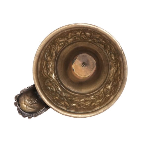 Brass Peacock Diya 4.3 Inch KBH09582