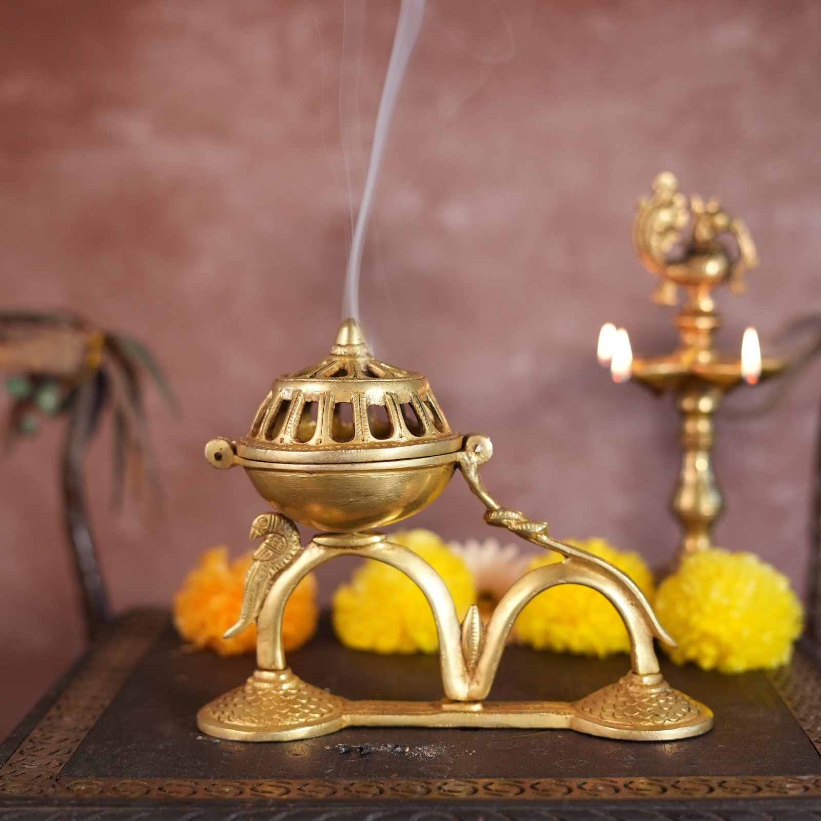 Brass dhoop Dani 5.5 Inch BH09592 Brass dhoop Dani 5.5 Inch BH09592