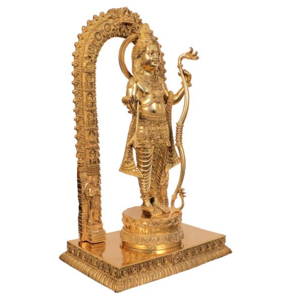 Shree Ram Lalla Statue 18.5 inch Brass BH10351