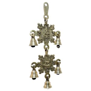 Brass Ganesh & Laxmi Bell 10.5 Inch KBH08173